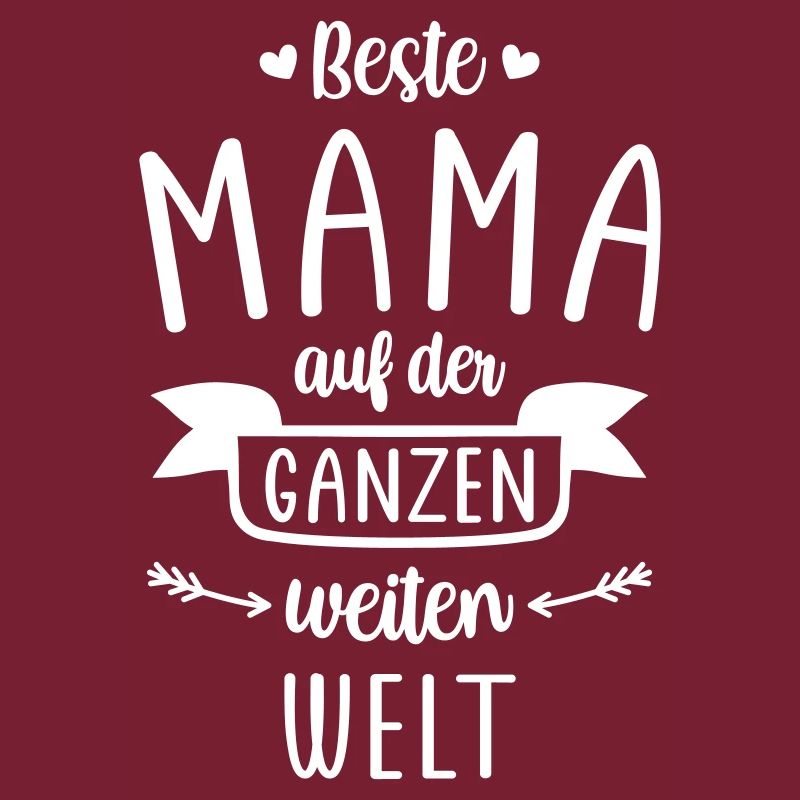 Muttertag Beste Mama auf der ganzen weiten Welt