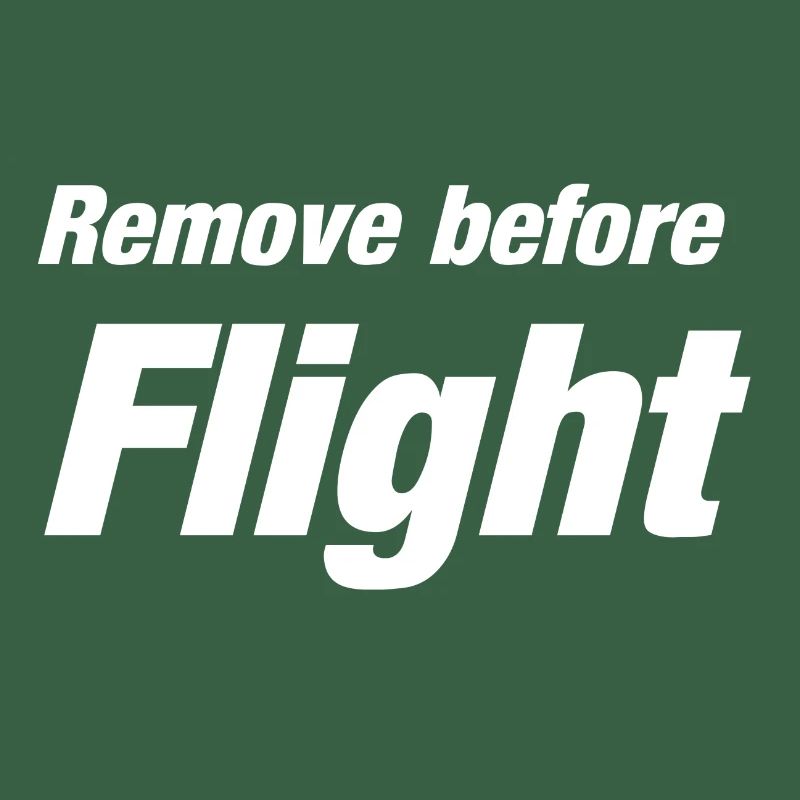 Remove before Flight Renard Idée de cadeau pilot