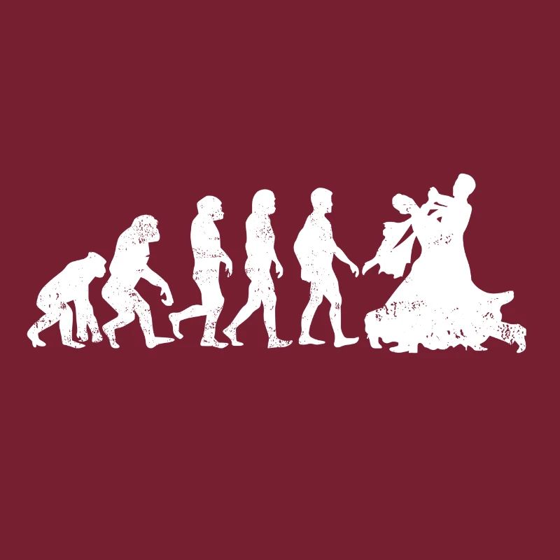 Walzer evolution tanz tanzen tänzer geschenk paar