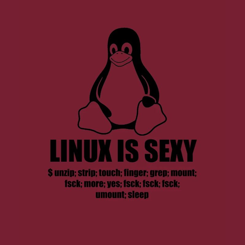 Linux Root SUDO Unix Shell Sexy lustiges Geschenk
