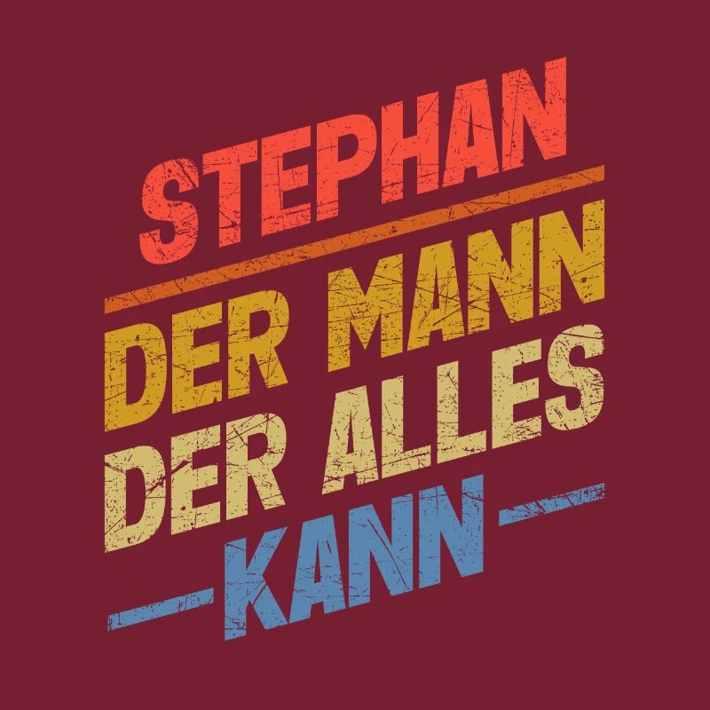 Stephan Der Mann Der Alles Kann Vorname Stephan