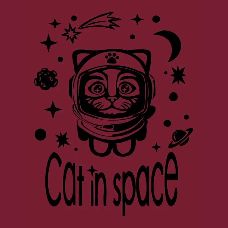 Chat dans l’espace