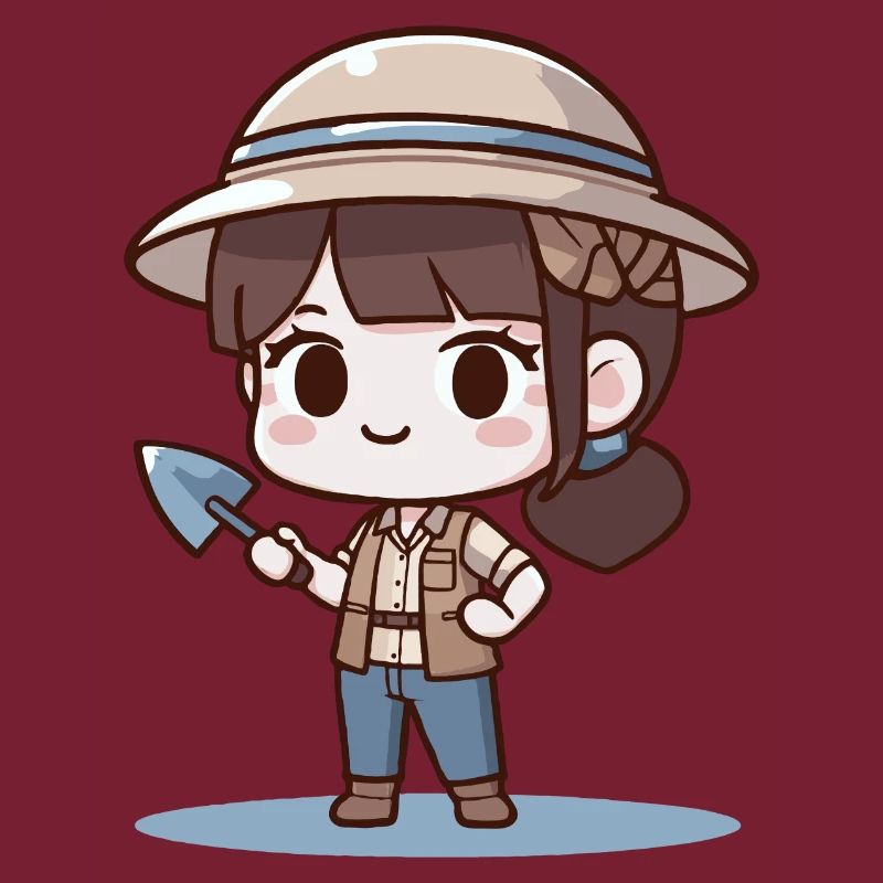 Archéologue Chibi