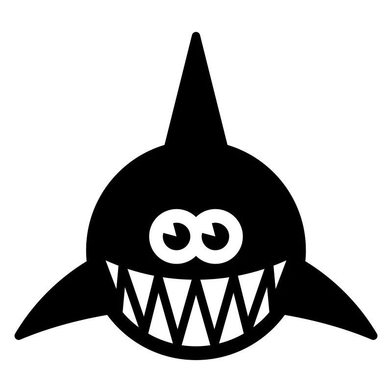Fish Showing Teeth (Shark, Predator, Carnivore 1C)