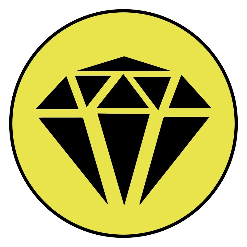 Diamond Icon Circle