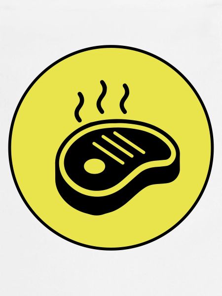 Steak icon circle