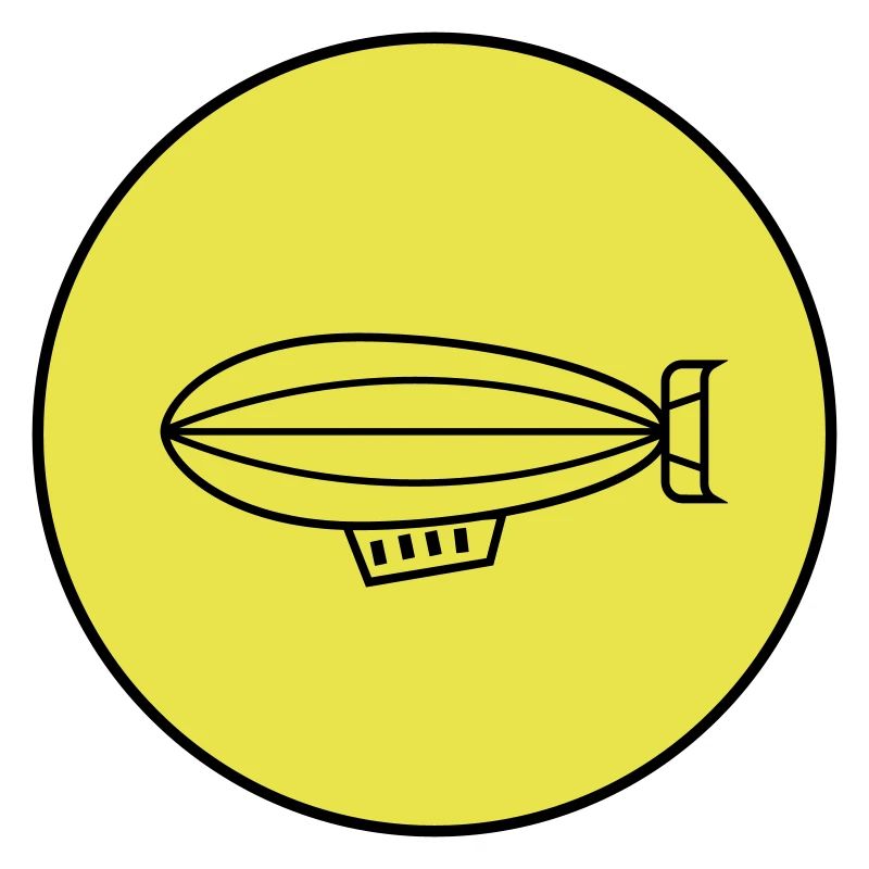 Symbole de l’icône Zeppelin