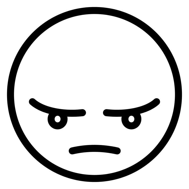 Wütender Smiley Geschenk Idee