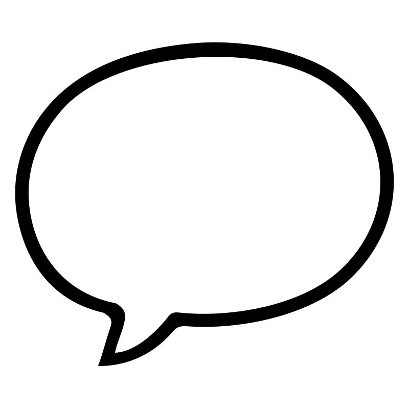 Speech bubble comic design