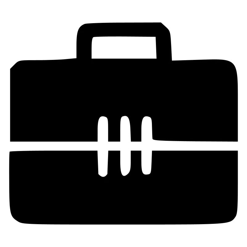 Briefcase Office Icon Minimal Icon Vector