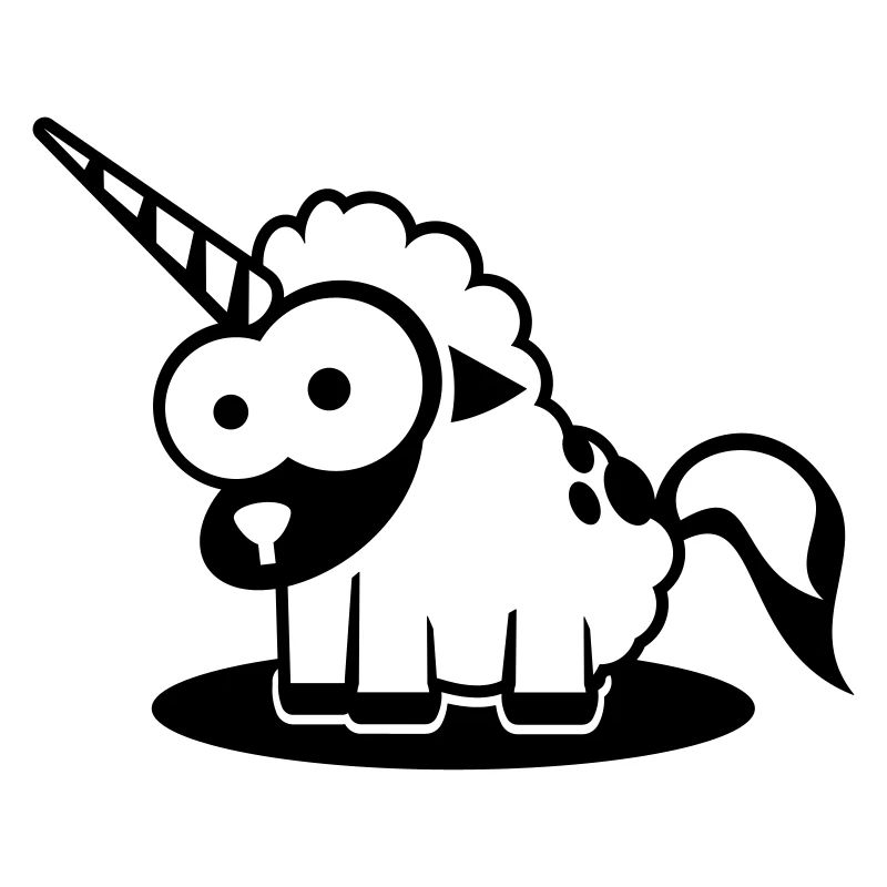 Verwandlungskünstler Lambda: als Einhorn