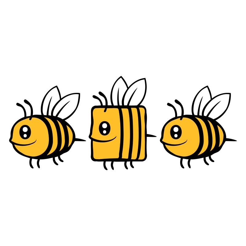 abeille différente abeille comique