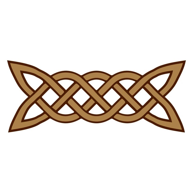 Celtic knot pattern