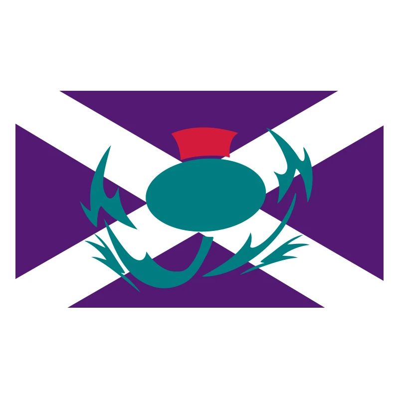 Drapeau écossais Thistle