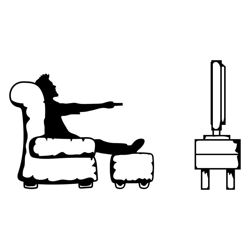 Bascule télécommande écran plat