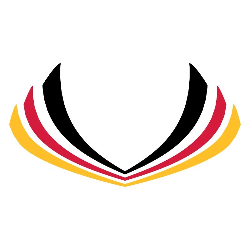Drapeau de bande Allemagne