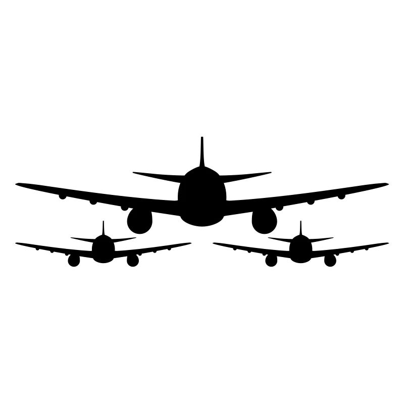 3 aviator team crew squadrons front front airplane