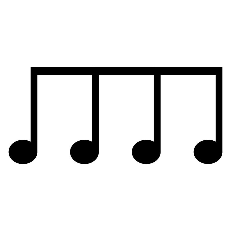 Eighth note icon to personalize