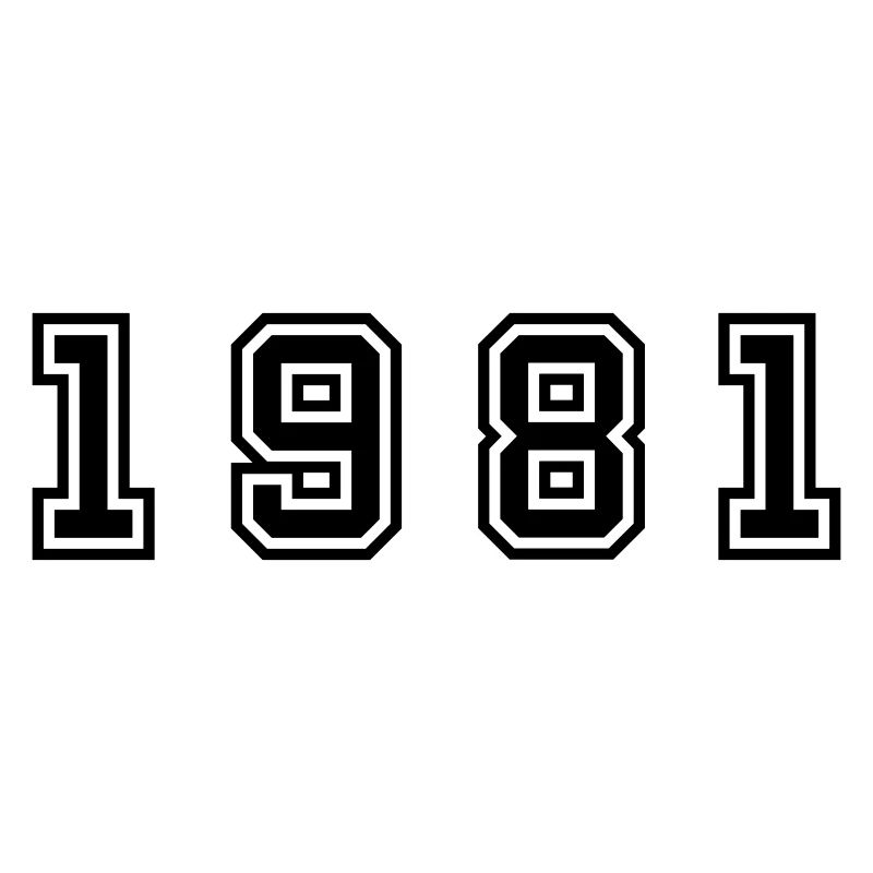 1981 Year Number
