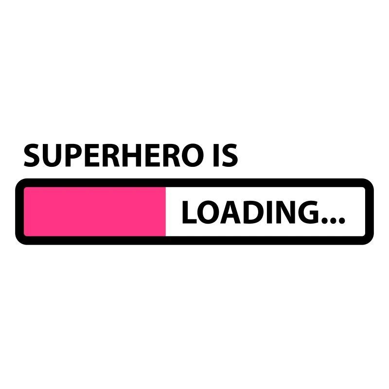 superhero is loading