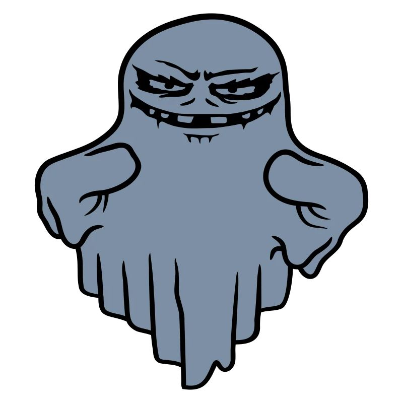 Böser schwebender Geist Comic