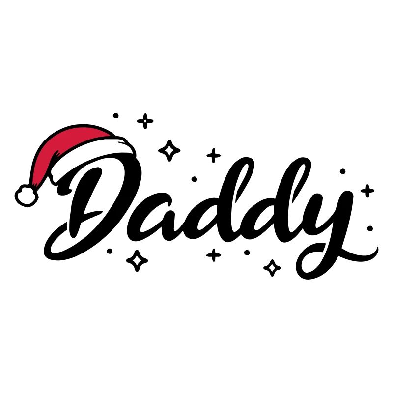 Santa Hat Daddy Dad