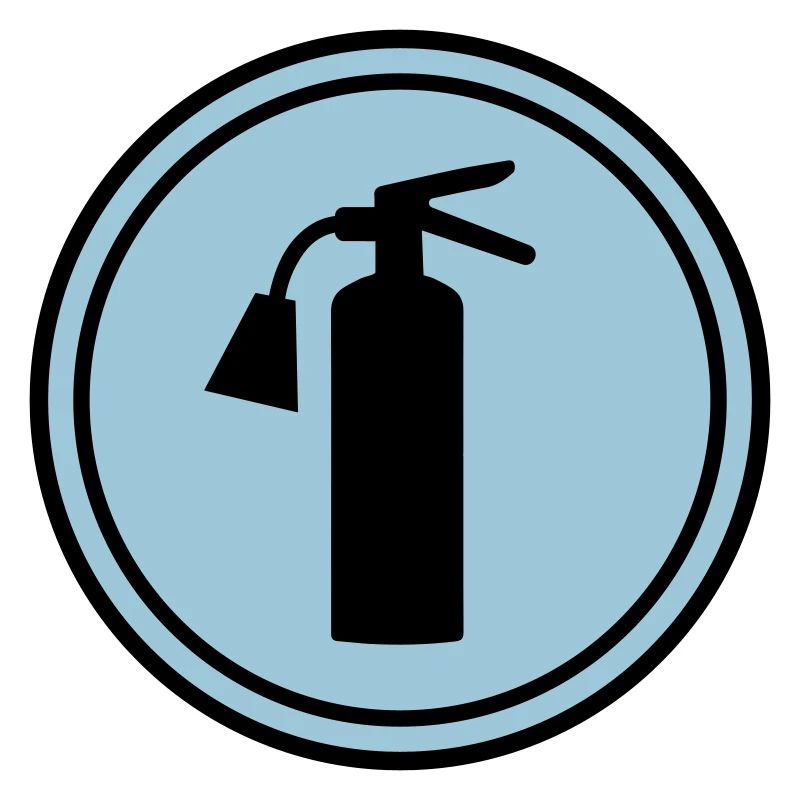 Symbole d’extincteur