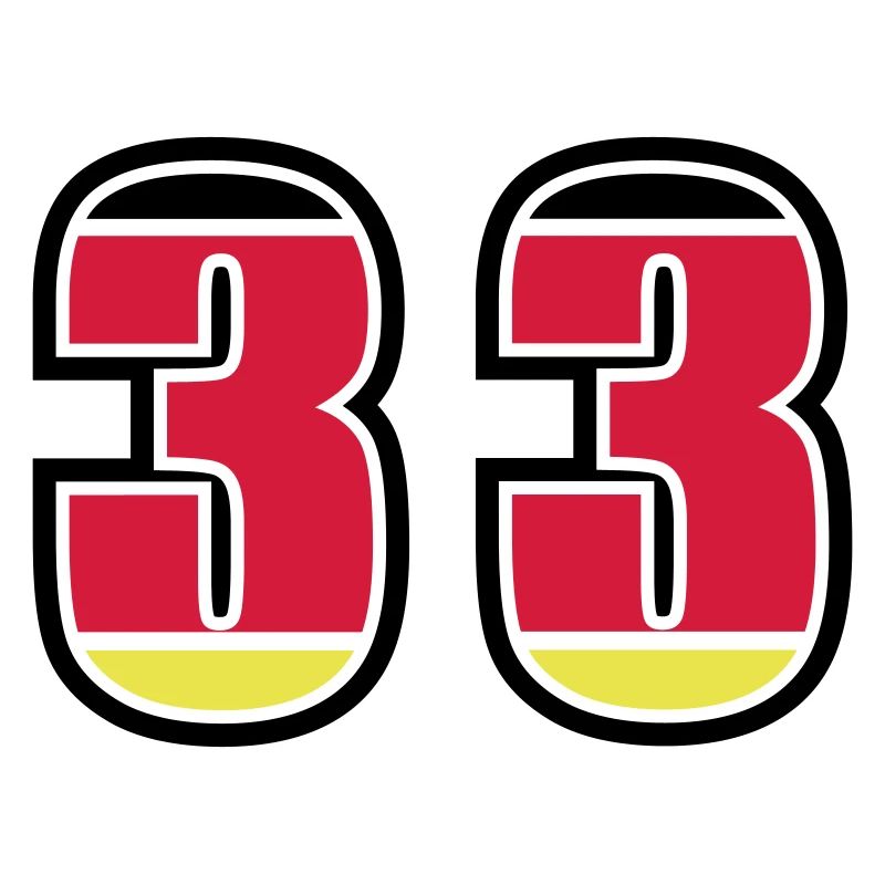33 Nummer Deutschland Trikot