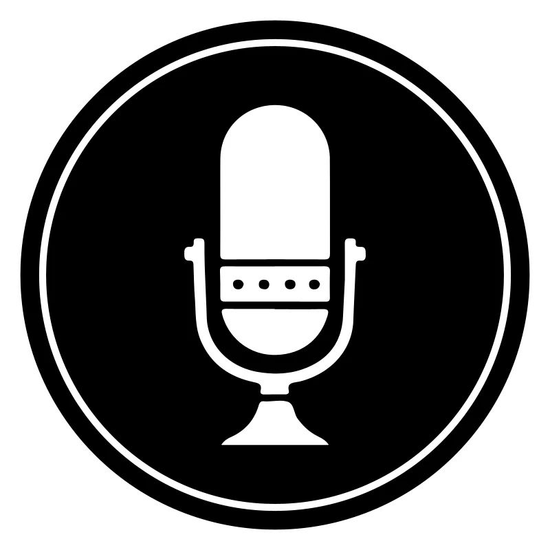 Podcast Mikrofon Symbol
