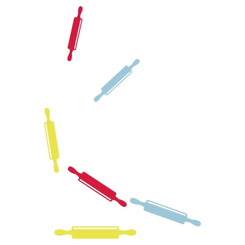 Kitchen roll rolling pin