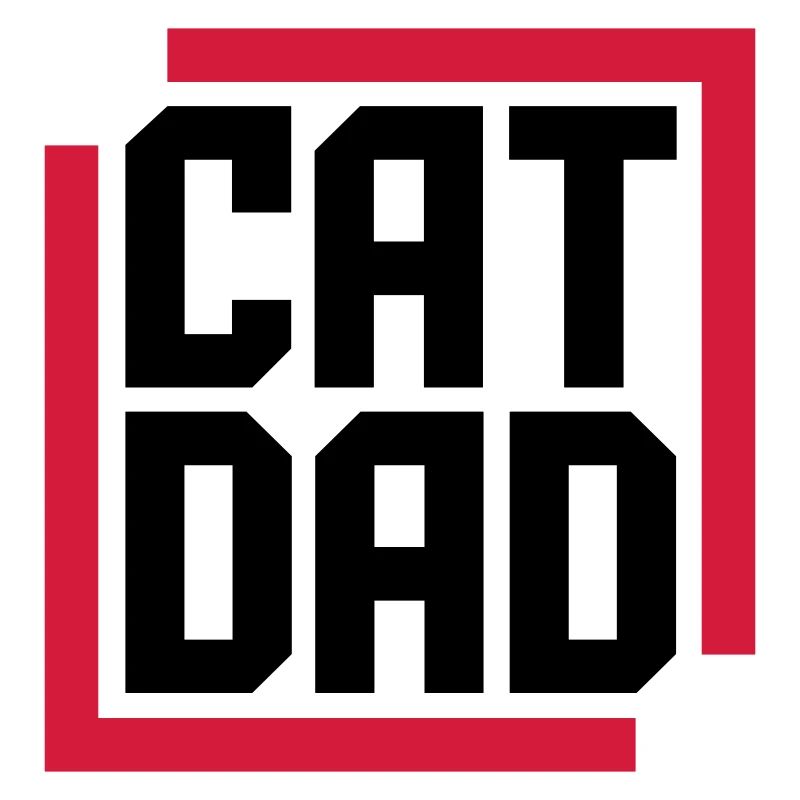 Conception du logo Cat Dad