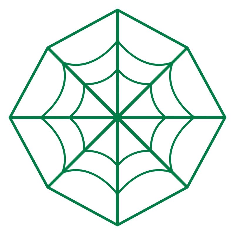 irregular spider web
