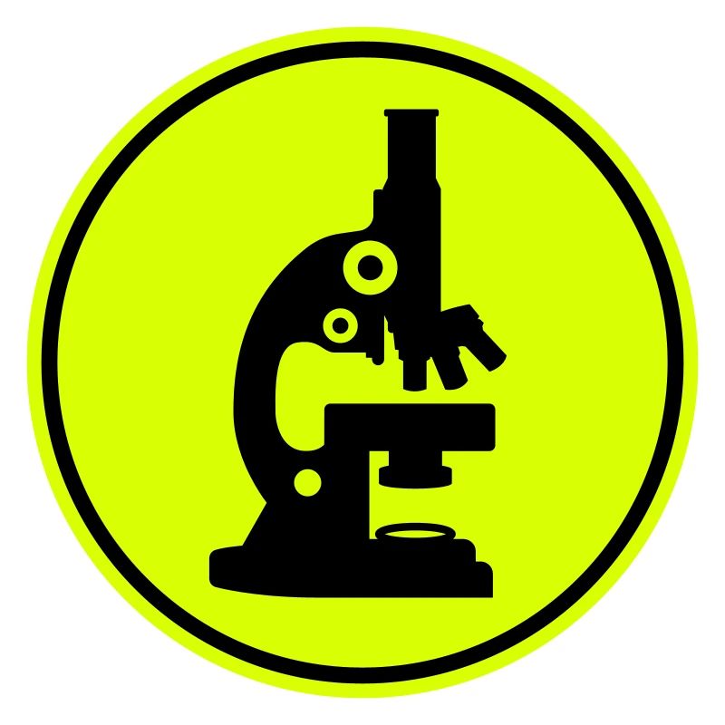 Icône d’icône de microscope