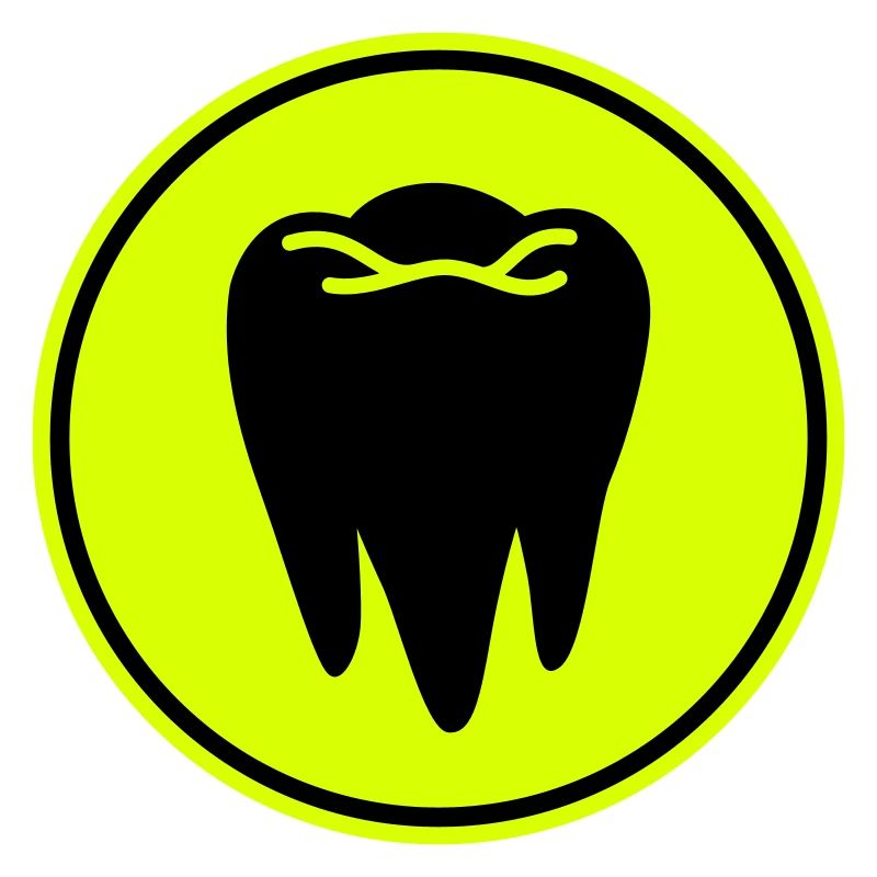 Symbole de l’icône de dent