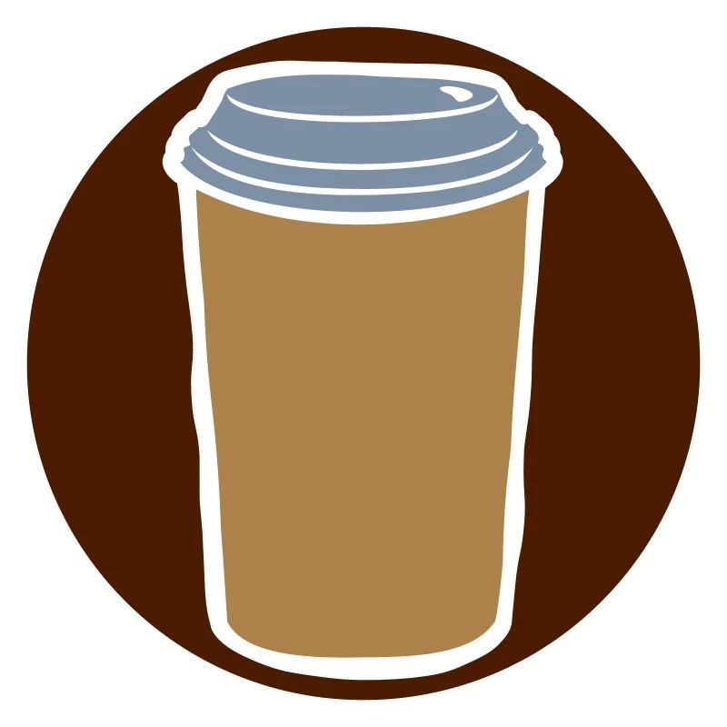 Circle Logo Mug Café