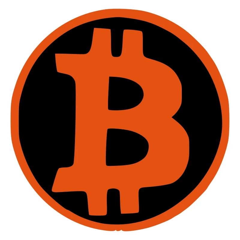 Bitcoin Krypto Währung virtuellen Lebens Vector 3