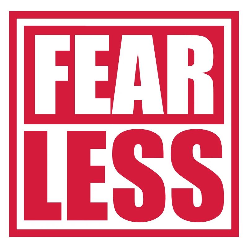 Conception de citation de texte intrépide