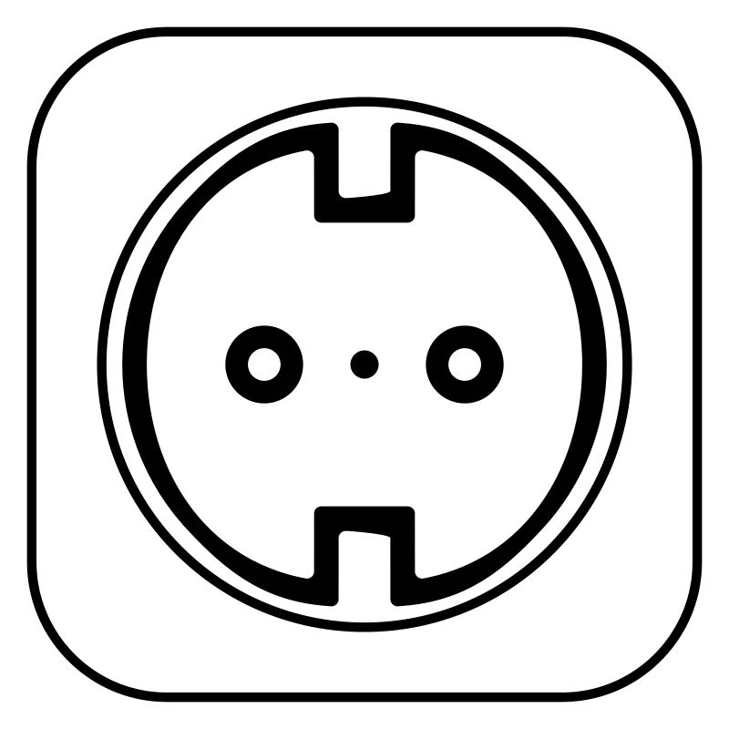 Electrical Socket Symbol Electrician