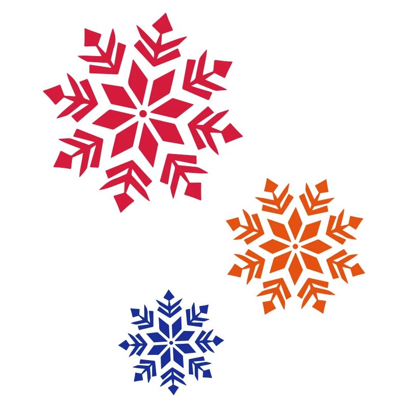 Flocon de neige d’hiver