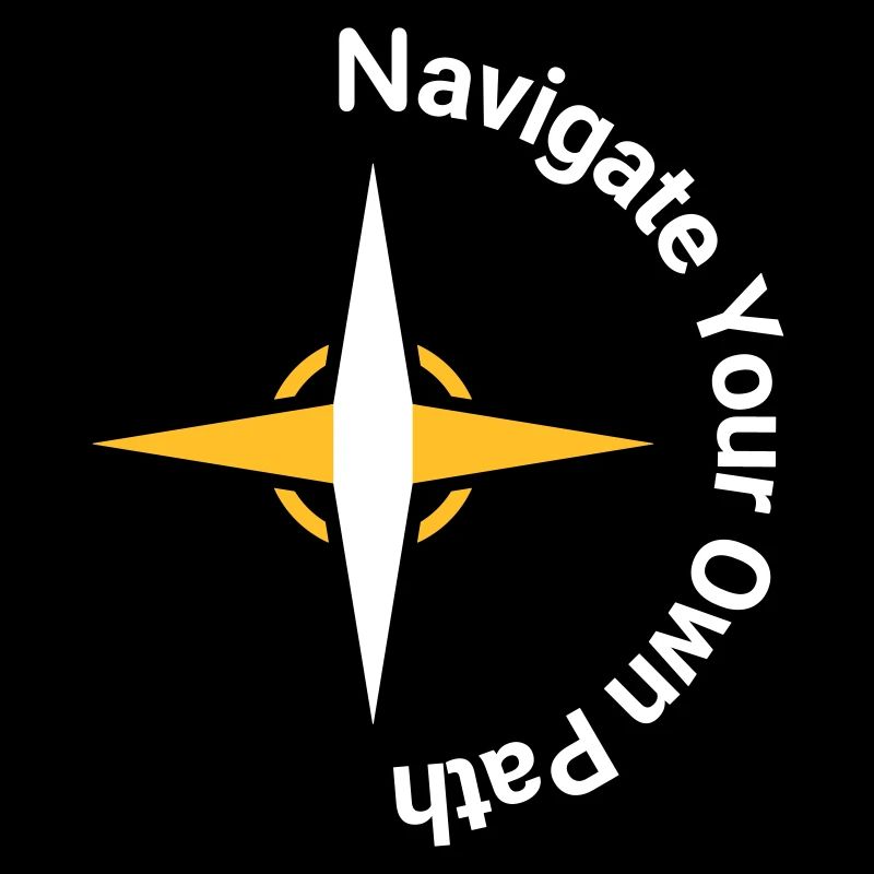 Navigate Your Own Path - Compass Design