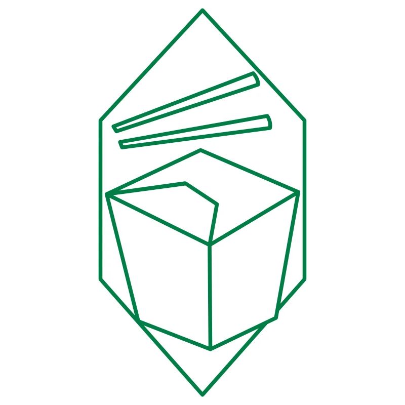 takeout cup container chopsticks