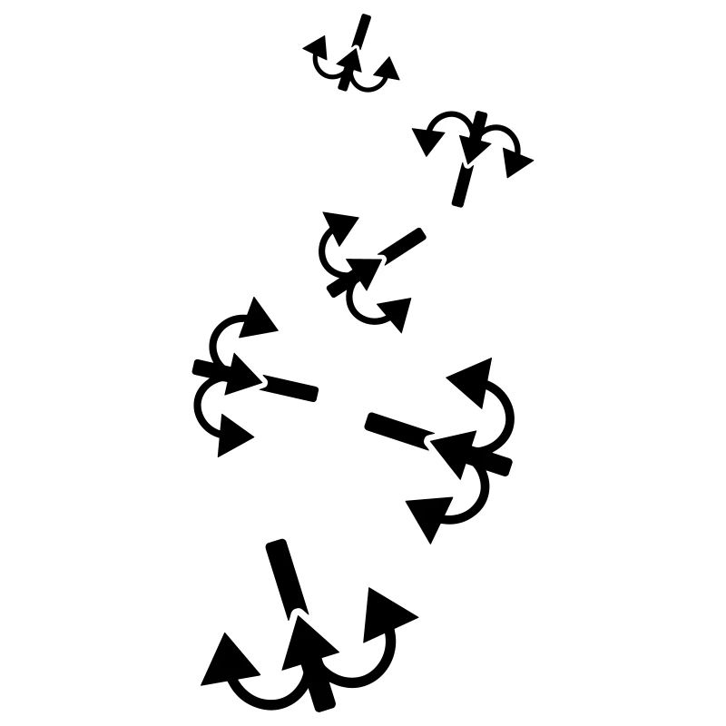 Fishing hook angler icon