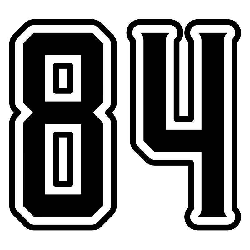 Symbole numérique 84
