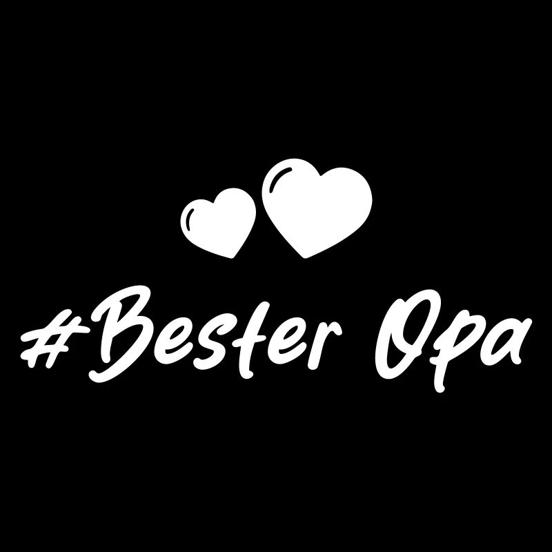 Bester Opa Herzen Liebe