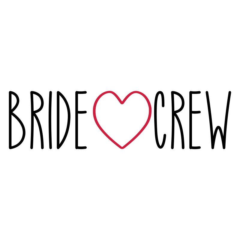 Bride Crew Herz