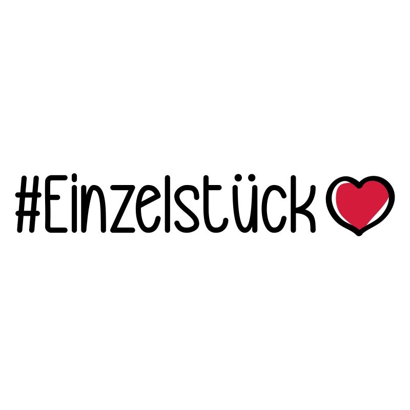 Einzelstück Herz