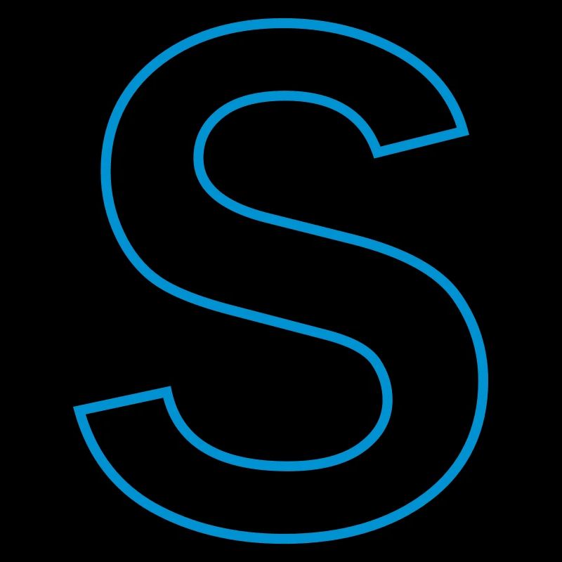 lettera s vettore