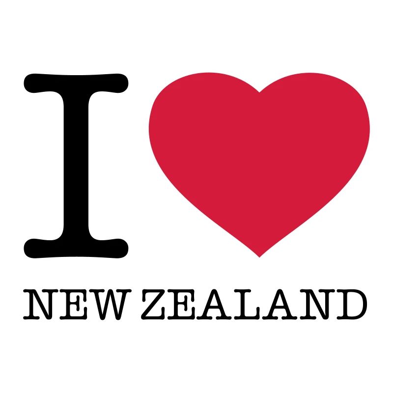 J’AIME LA NOUVELLE-ZÉLANDE Neuseeland