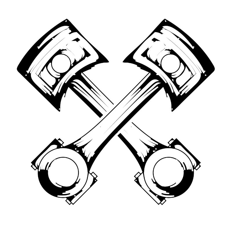 Car - Piston - Workshop - Engine - Garage