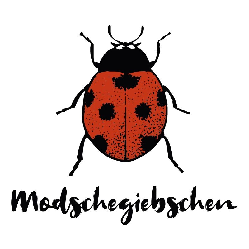 Modschegiebchen Marienkäfer Sächsisch Geschenk